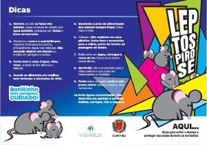 Secretaria Municipal da Sade alerta populao para os sintomas da leptospirose