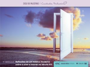 Educao Mdica Continuada inaugura agenda do ano com palestra sobre cuidados paliativos