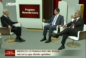 Importao de mdicos cubanos  tema de debate na Globo News