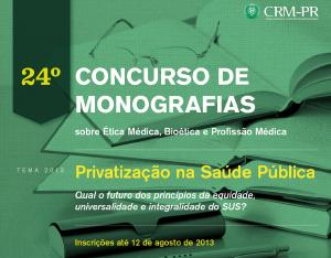 Trabalhos recebidos para o Concurso de Monografias esto sendo avaliados