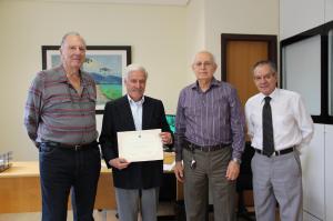 Diploma de Mrito tico ao Prof. Lacerda Filho