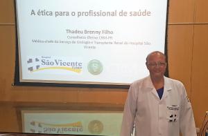 Conselheiro Thadeu Brenny ministra palestra sobre tica em semana de conscientizao