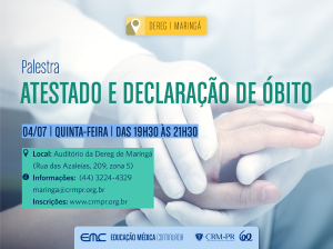 Delegacia Regional em Maring realiza palestra sobre atestado e declarao de bito