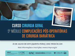 Cirurgia Geral - 5 Mdulo: Complicaes Cir. Baritrica