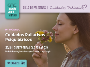 Ciclo de Palestras em Cuidados Paliativos - 9 Mdulo