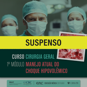 Cirurgia Geral - 1 Mdulo: Manejo Atual do Choque Hipovolmico