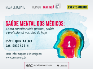 Palestra: Sade mental dos mdicos: Como conciliar vida pessoal, sade e profissional