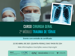 Trauma de Trax  tema do prximo evento de Educao Mdica Continuada do CRM-PR