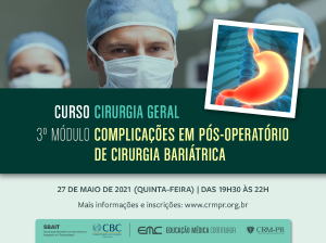 Cirurgia Geral - 3 Mdulo: Complicaes em ps-operatrio de baritrica