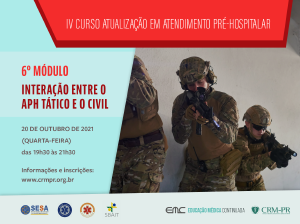 IV Curso de Atualizao em APH - 6 Mdulo