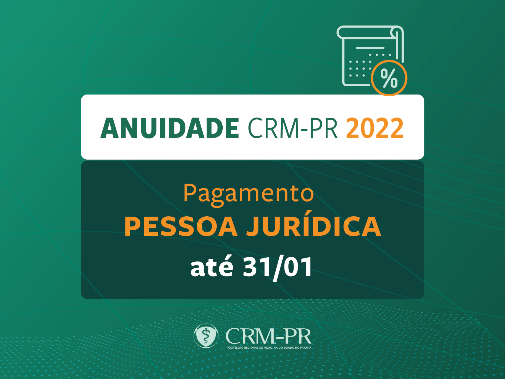 Prazo para pagamento da anuidade 2021 sem juros vai até fim de dezembro -  CRESS-PR