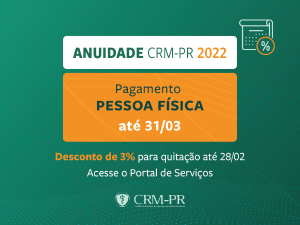 Pessoa Fsica tem desconto de 3% no pagamento integral da taxa at o dia 28/02