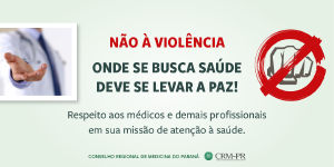 Intensificadas ações de combate à violência contra médicos nos serviços de saúde de Curitiba