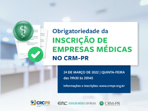 Obrigatoriedade da inscrio de empresas mdicas no CRM-PR