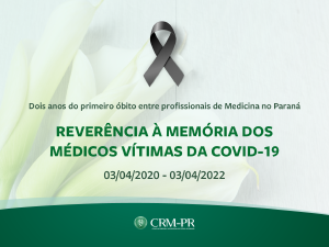Da primeira morte de mdico no Paran pela Covid-19, o total em dois anos ultrapassa 120