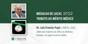 Pediatra curitibano Luiz Ernesto Pujol  o homenageado com a Medalha de Lucas em 2022