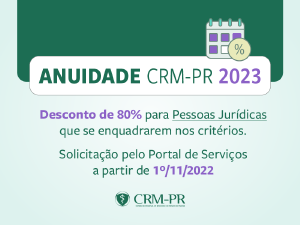 Pessoa Jurdica j pode solicitar desconto na anuidade 2023