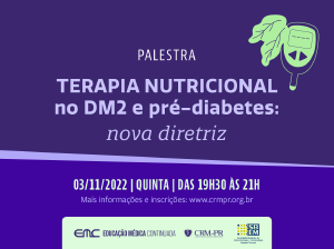 Terapia nutricional no DM2 e pr-diabetes: nova diretriz