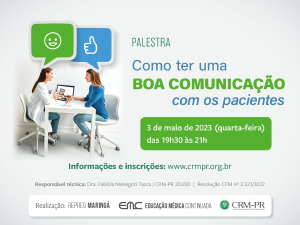 Palestra: Como ter uma boa comunicao com os pacientes