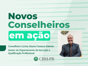 Terceiro vdeo de srie com novos conselheiros apresenta o gestor do Departamento de Inscrio