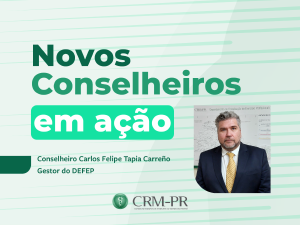 Srie de vdeos do CRM-PR apresenta novos conselheiros gestores da autarquia e suas atividades