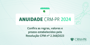 Anuidade CRM-PR 2024