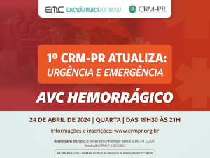 1 CRM-PR Atualiza: Urgncia e Emergncia - AVC Hemorrgico