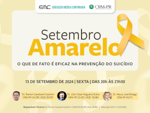 Setembro Amarelo : O que de fato é eficaz na prevenção do suicídio Setembro Amarelo : O que de fato é eficaz na prevenção do suicídio