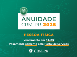 Anuidade Pessoa Fsica vence no prximo dia 31 de maro
