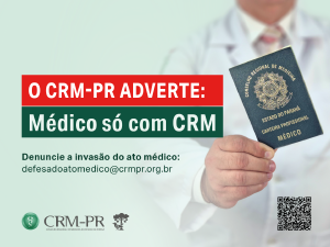 Campanha 'Mdico s com CRM' chega a Londrina, Maring e Umuarama