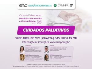 Ciclo de Palestra em Medicina da Famlia e Comunidade - Cuidados Paliativos