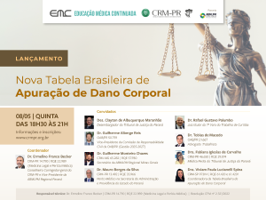Lanamento da Nova Tabela Brasileira de Apurao de Dano Corporal