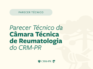 C�mara T�cnica de Reumatologia elabora parecer t�cnico sobre intercambialidade de biossimilares