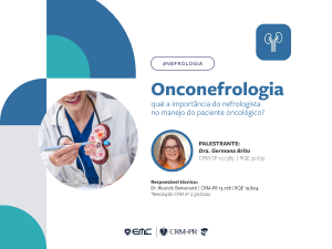 Onconefrologia: qual a import�ncia do nefrologista no manejo do paciente oncol�gico