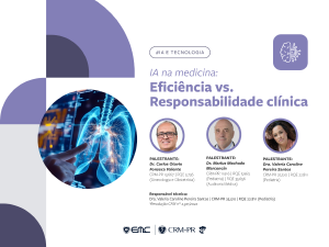 IA na medicina: Efici�ncia vs. Responsabilidade cl�nica