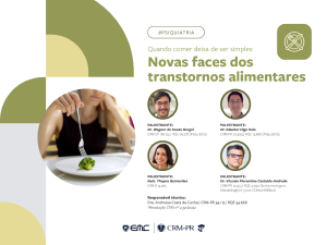 EMC: Quando comer deixa de ser simples: novas faces dos transtornos alimentares