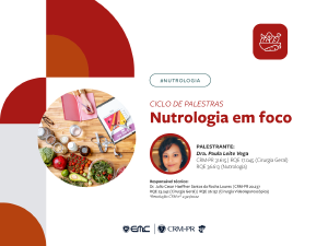 EMC: Nutrologia em foco