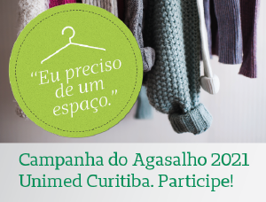 Campanha do Agasalho da Unimed Curitiba refora a solidariedade e o tempo de cuidar