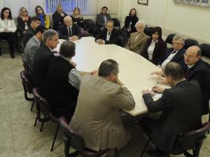 Ricardo Barros, Ministro da Sade, visita o Hospital de Clnicas