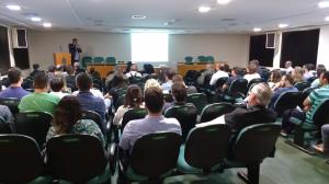 Palestra sobre atestado mdico rene estudantes e profissionais de diversas reas