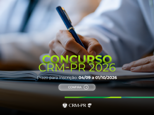 CRM-PR publica edital de abertura do Concurso P�blico 2026