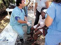 Voluntrios londrinenses esto no Haiti
