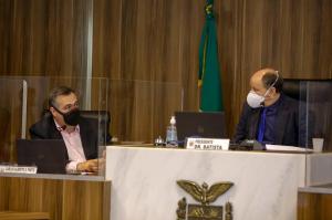 Sade presta contas ao Legislativo e destaca vacinao e investimentos no combate  pandemia