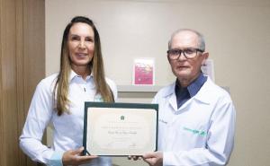 Radiologista Emilio Flix de Souza Kirchoff, de Rio Negro, entre os diplomados pelo jubileu de ouro