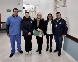 Comisso da Mulher Mdica do CRM-PR visita UPA Afonso Pena, em So Jos dos Pinhais