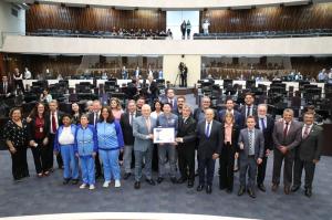 Assembleia Legislativa presta homenagem  APAE Curitiba pelos 60 anos de fundao