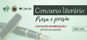 Concurso literrio 2016 tem inscries prorrogadas at 30 de agosto