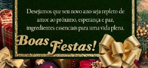 Boas festas!