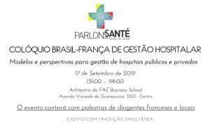 Save the date - Colqio Brasil-Frana de Gesto da Sade