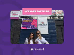 CRM-PR participa da '3 Caminhada Do Meio-Dia', em combate  violncia contra a mulher